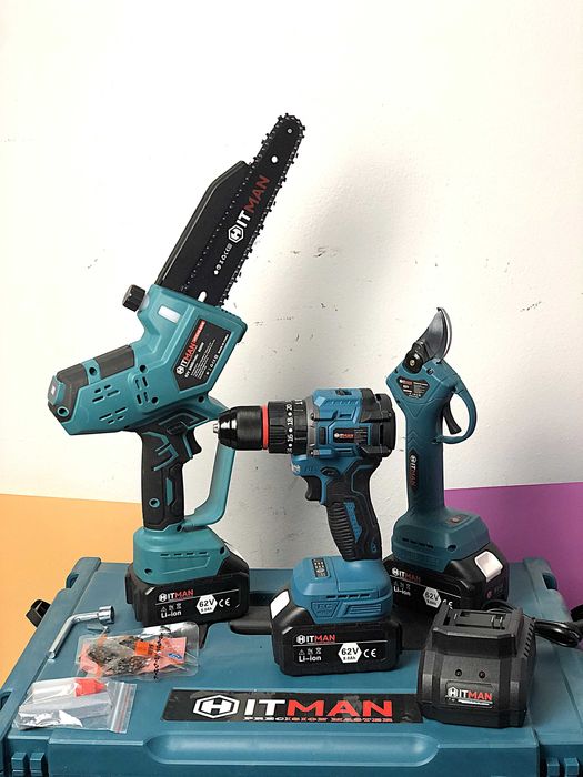 Set Scule Electrice Fara Fir Hitman 62V, 5 Piese