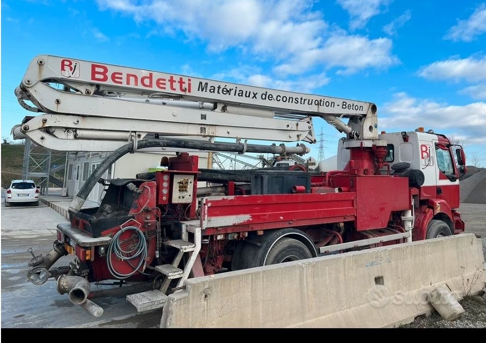 Vand Pompa Beton SCANIA/ SERMAC