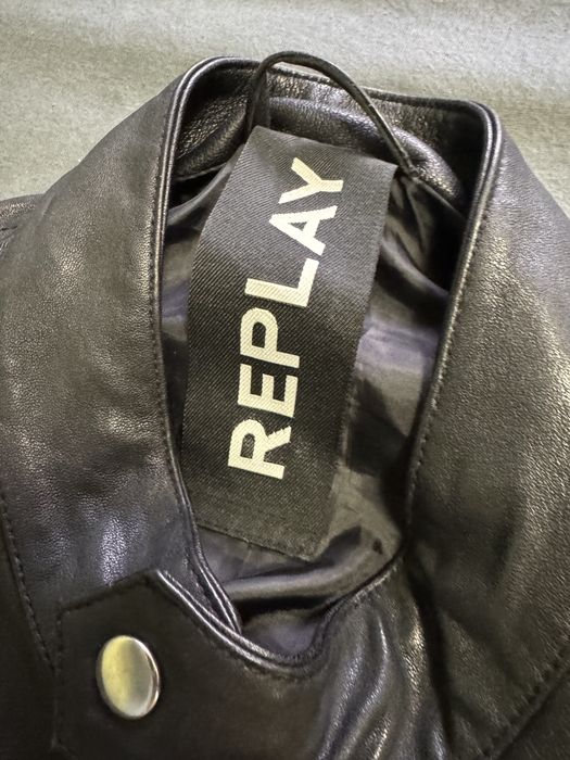 Мъжко кожено яке REPLAY