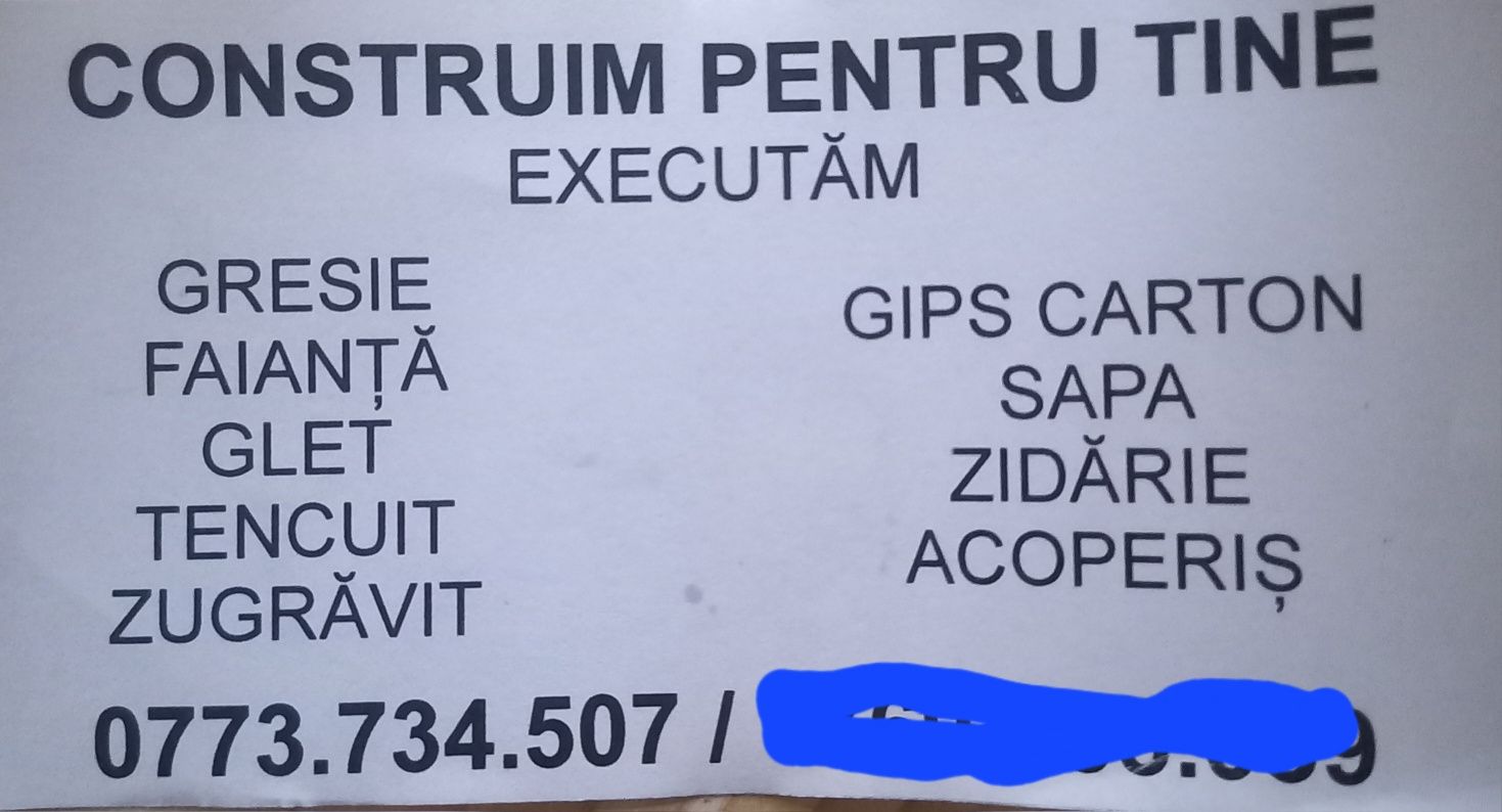 Amenajări interioare și exterioare