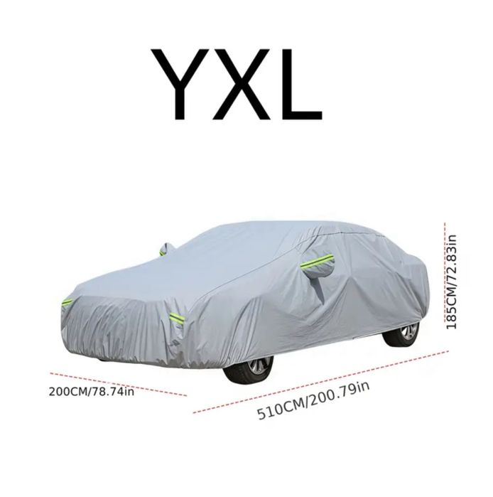 Prelata Husa Auto Protectie UV Vara  Iarna Respirabila Marimi M L XL