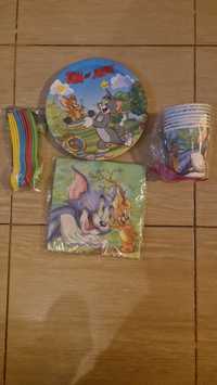 Set masa petrecere tematica copii Tom și Jerry