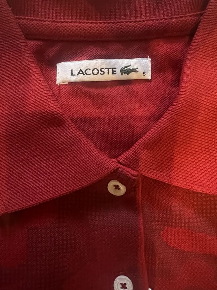Дамска блуза с къс ръкав Lacoste