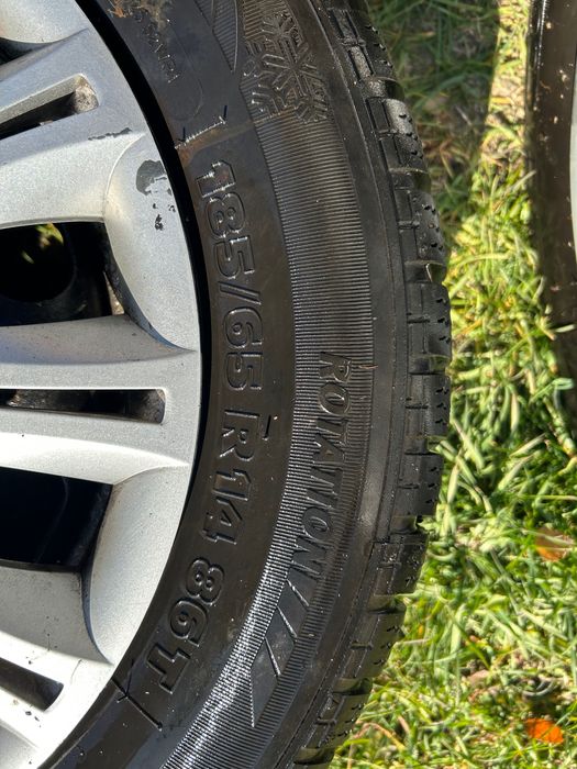 Anvelopa iarna si janta otel