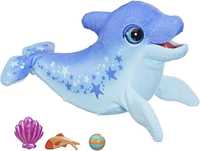 Интерактивен делфин плюшена играчка Hasbro Fur Real със звуци движение