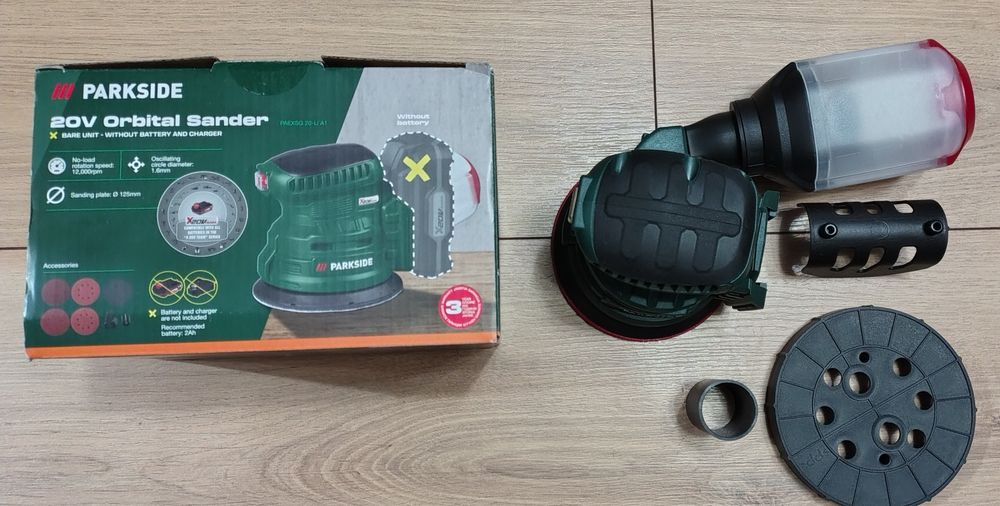 Slefuitor cu excentric / multifunctional, 20 V - 12.000 rpm, Nou!