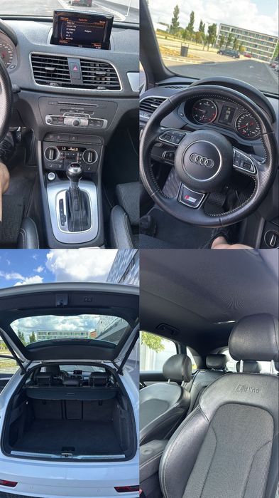AUDI Q3/QUATTRO 4x4 S-line 2.0-184 cp/ pret 13300euro‼️