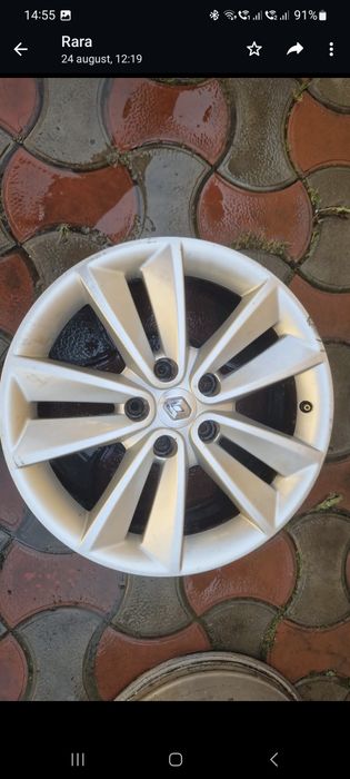 jante 17" originale renault