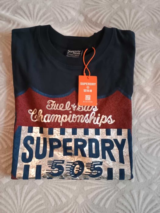 Superdry Мъжка Тениска 'GASOLINE'