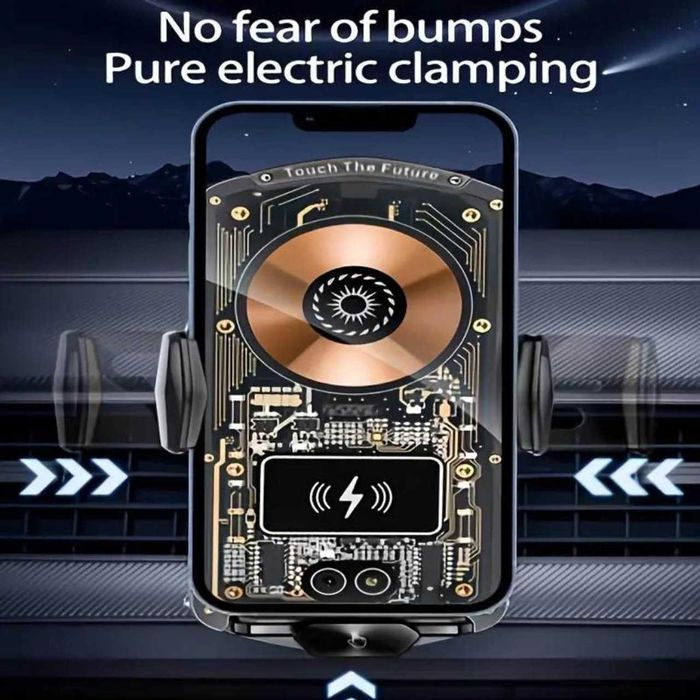 Стойка за телефон с безжично бързо зареждане Digital One SP01032 FJ26