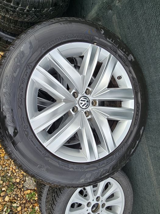 Jante Aliaj R19 5×112Vw Touareg Audi Q8 Q7 Cauciucuri 255 55 R19 Iarna