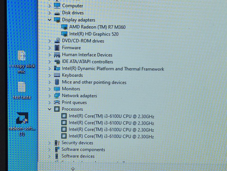 vand laptop Hp Pavilion 17..17"..i3 6100..8 Gb..Video 2 Gb..Hard 1 TB