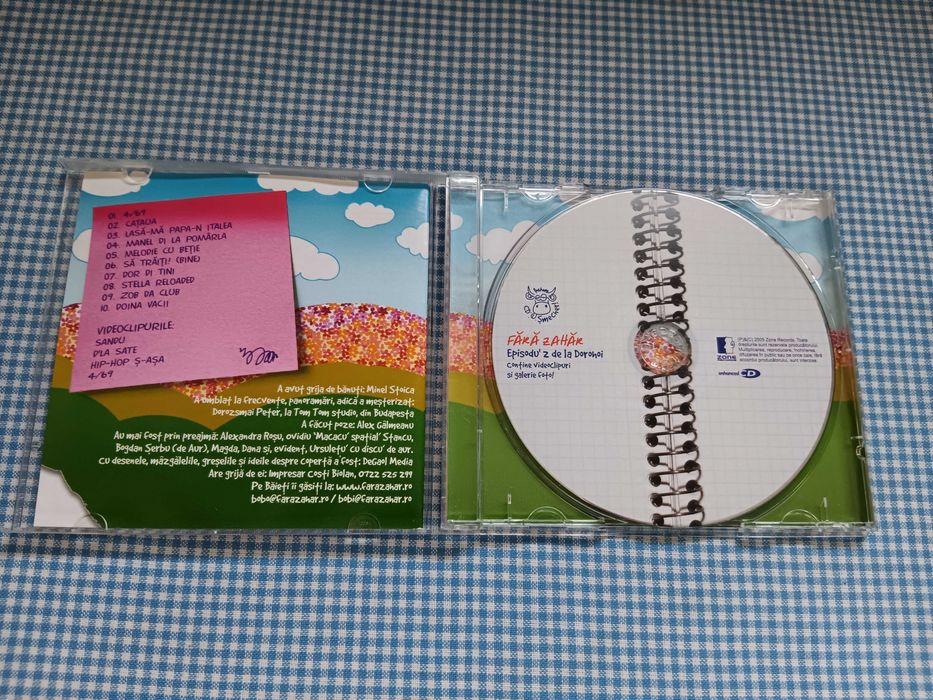 CD Fără Zahar ,Episodul 2 de la Dorohoi, de colectie, Rar