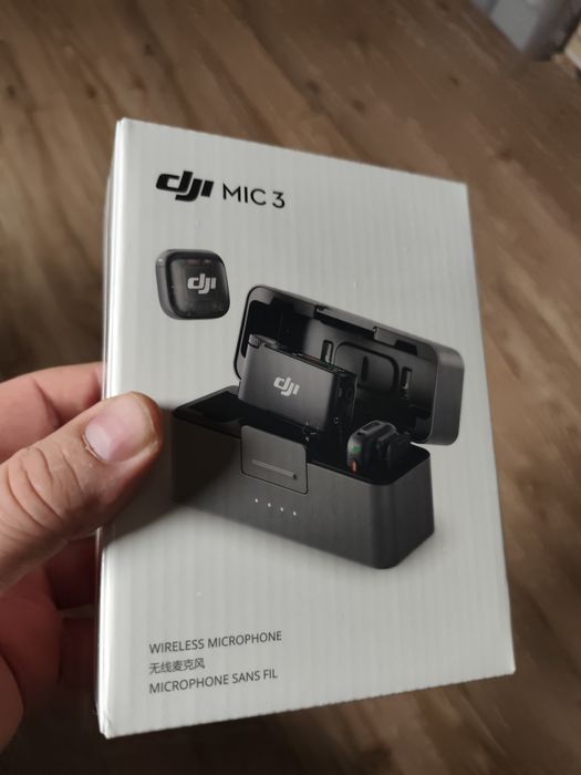 Dji mic 3  петличные микрофоны