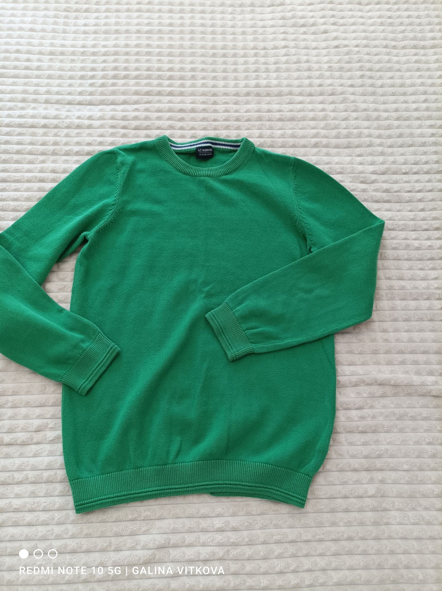 Блузи + пуловер - 5 броя/размер 140/146