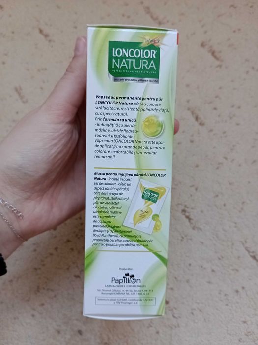 Vopsea de păr Loncolor Natura 1.9