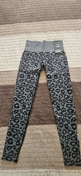 Colanti animal print gri S