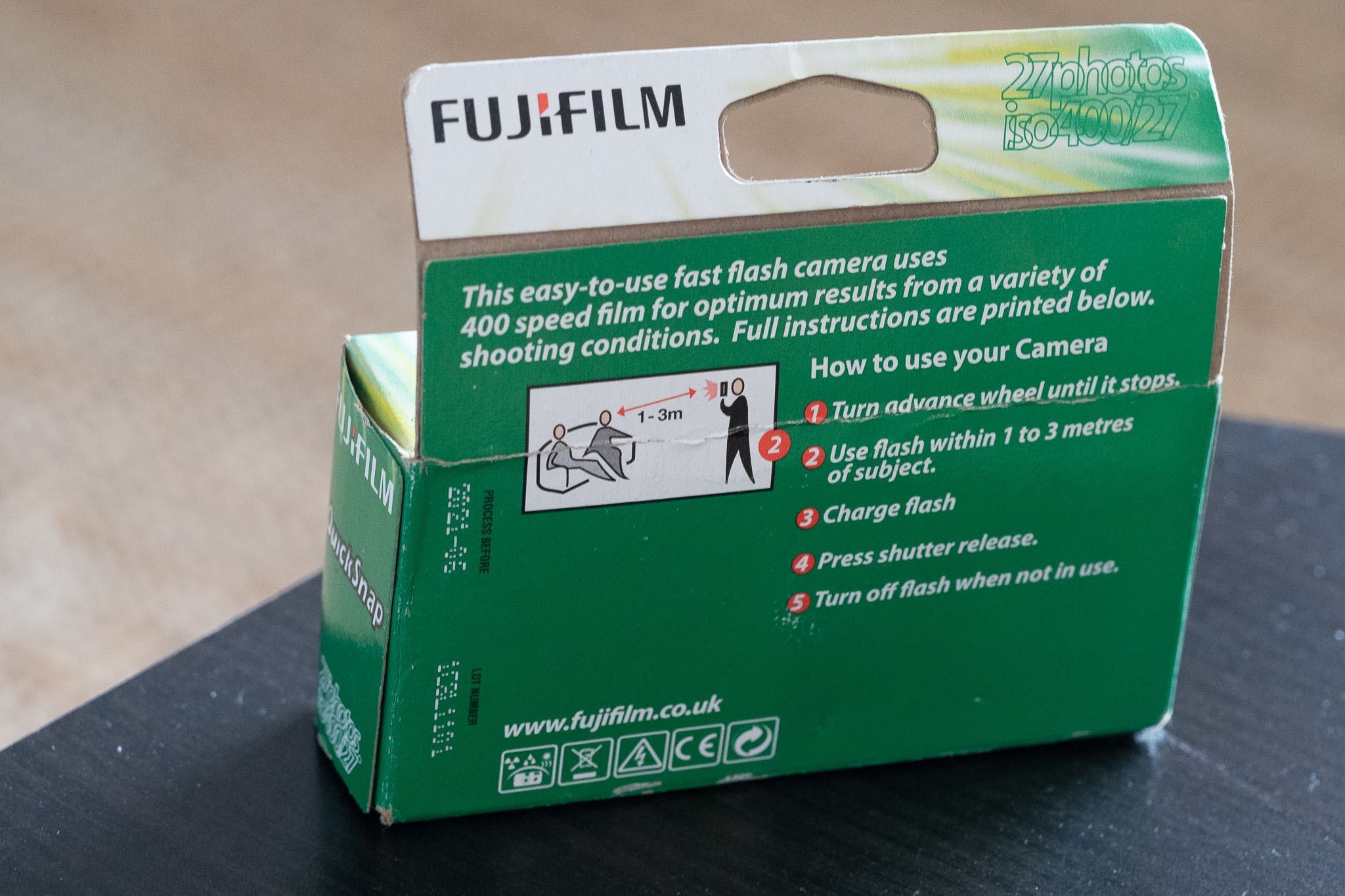 Vand aparat unica folosinta Fujifilm QuickSnap 400 35mm
