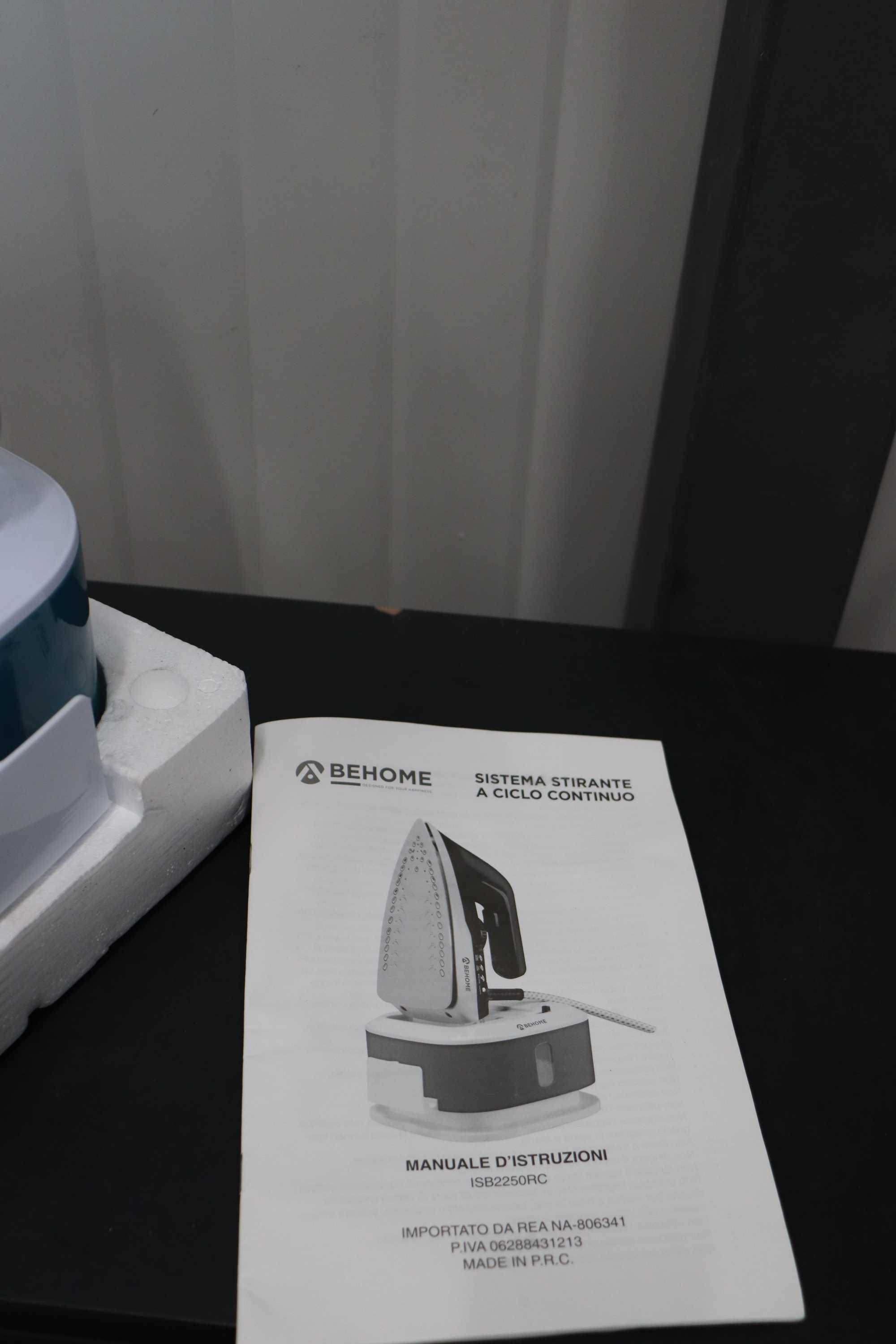 BEPER P204CAL200 Ютия с непрекъснат цикъл, 2250W 1,2L, Керамична плоча