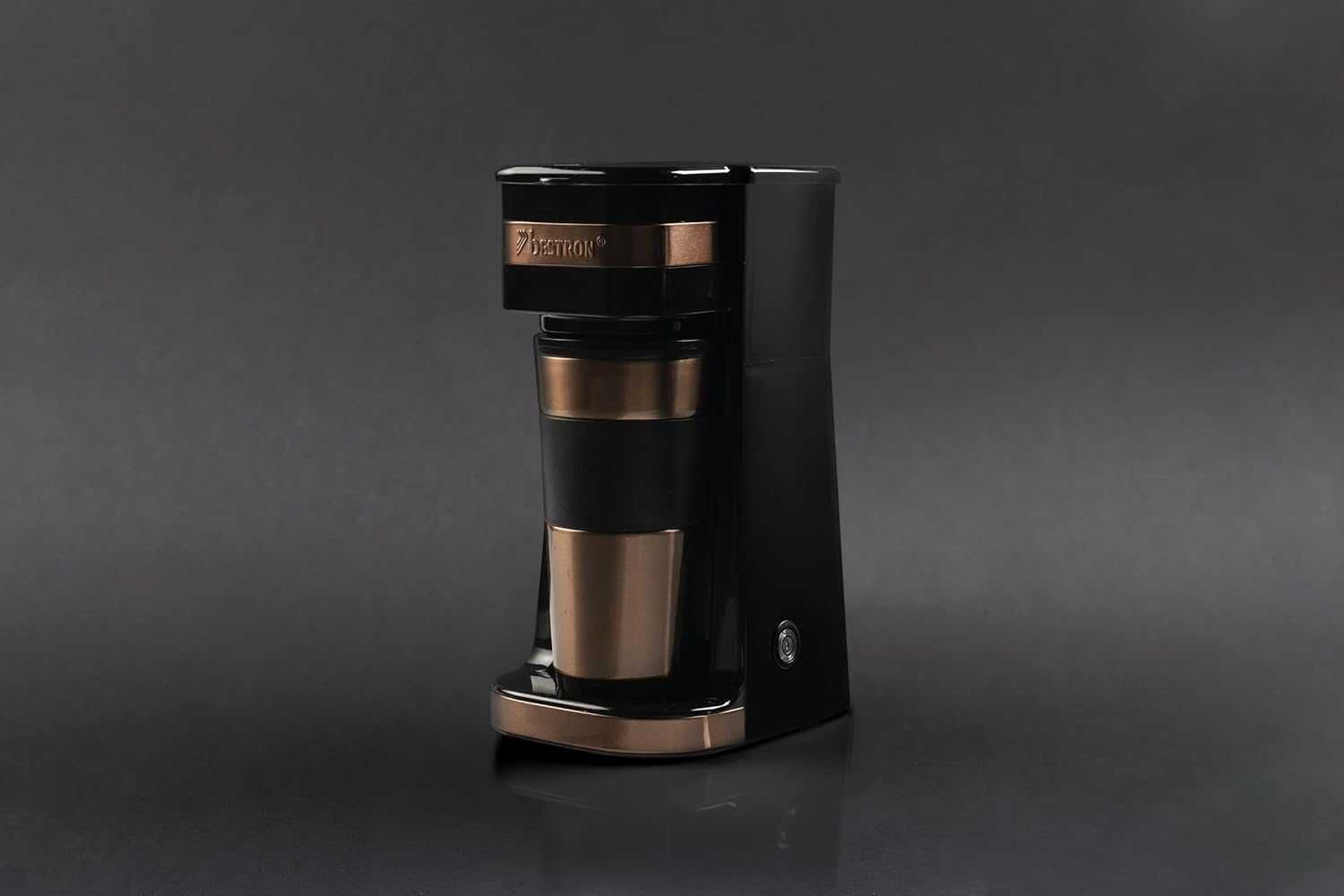 Кафемашина Bestron, изолирана чаша, смляно филтърно кафе, къмпинг,750W