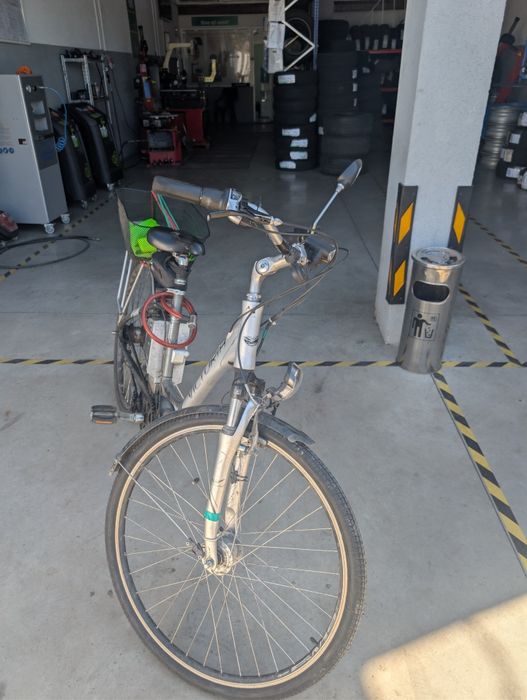 Bicicleta de semi electrica