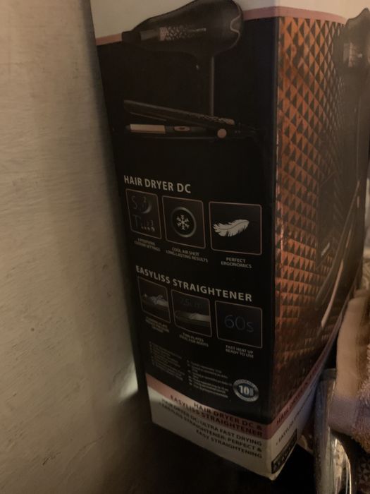 Uscator de par si placa de ceramica rowenta 2200w