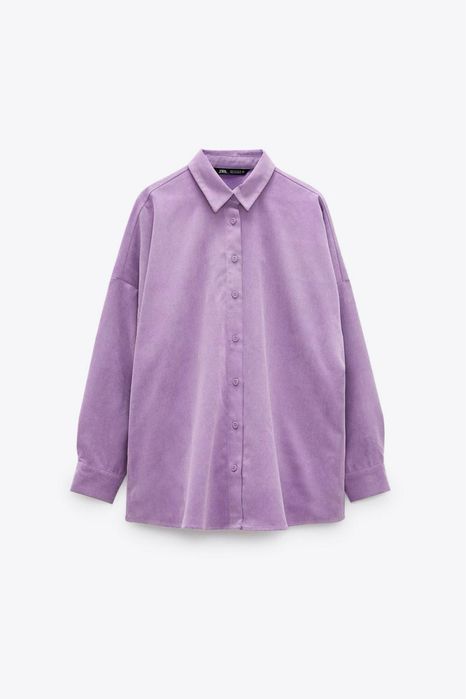 Лилава риза zara зара