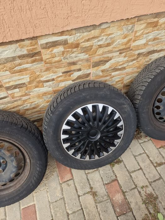 Cauciucuri iarna cu jante 195/65/ r15/5x112  ww /passat/audi/ golf /se