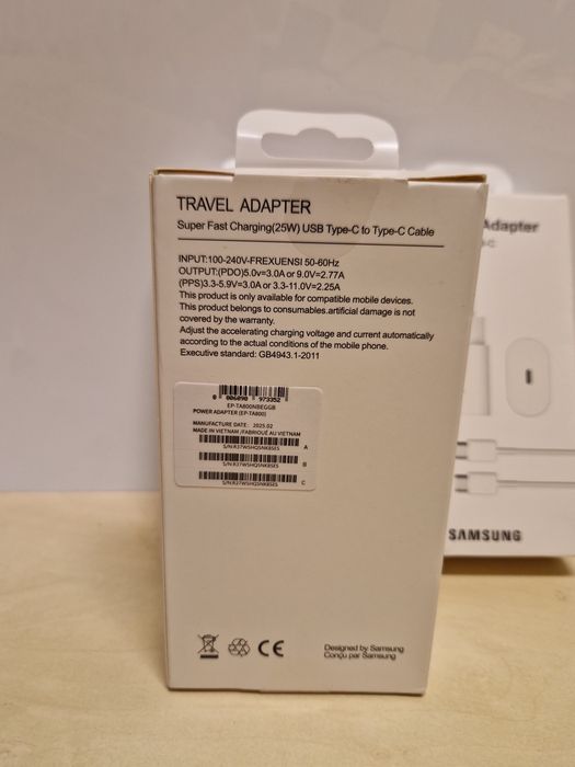 Încărcător samsung Super Fast ( 25w )Tipye C