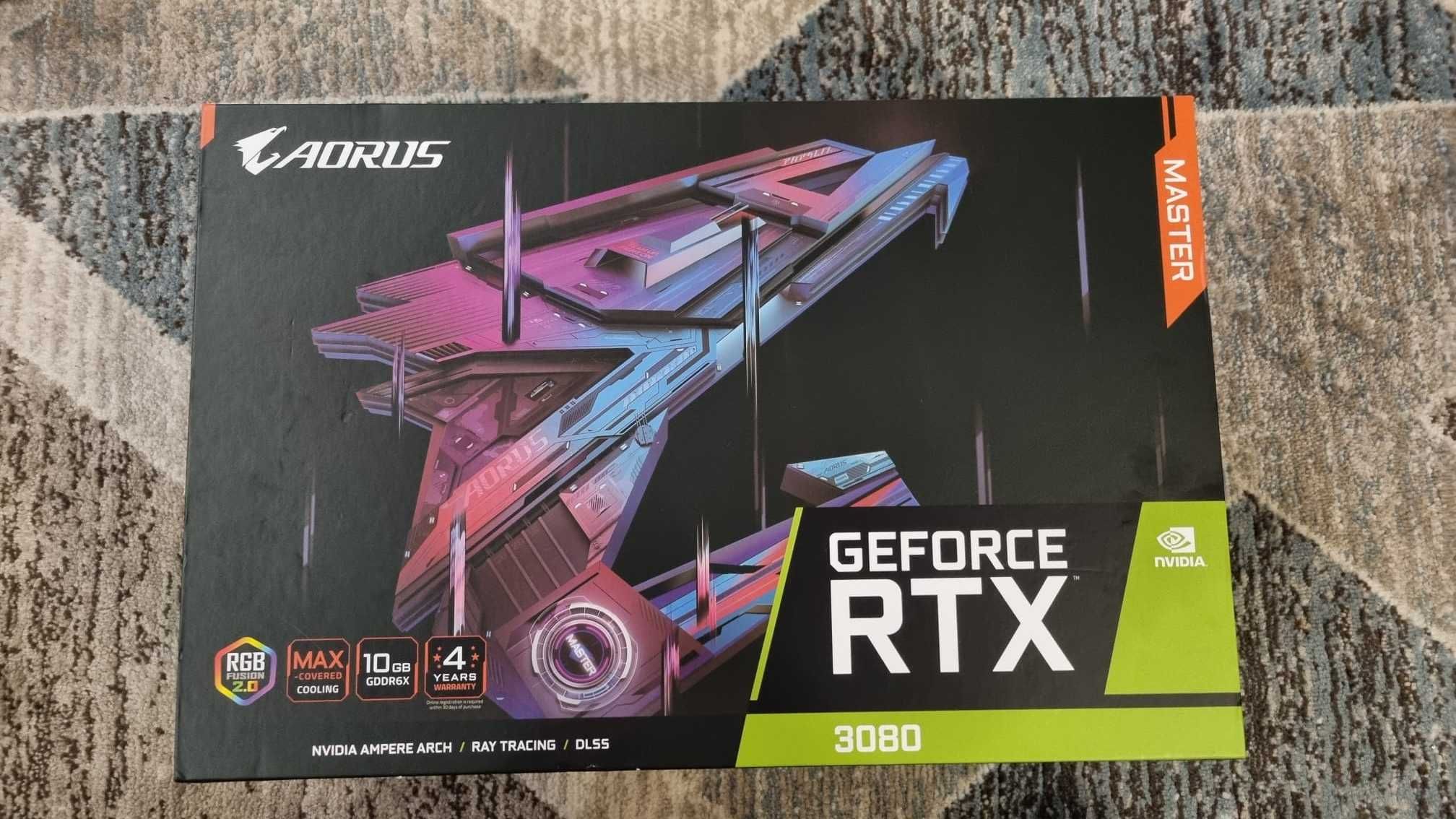 Gigabyte GeForce® RTX 3080 AORUS MASTER, 10GB GDDR6X, 320-bit