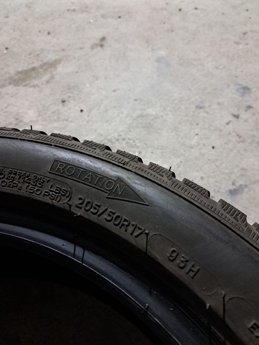 4 anvelope iarnă 205 50 r17 Michelin