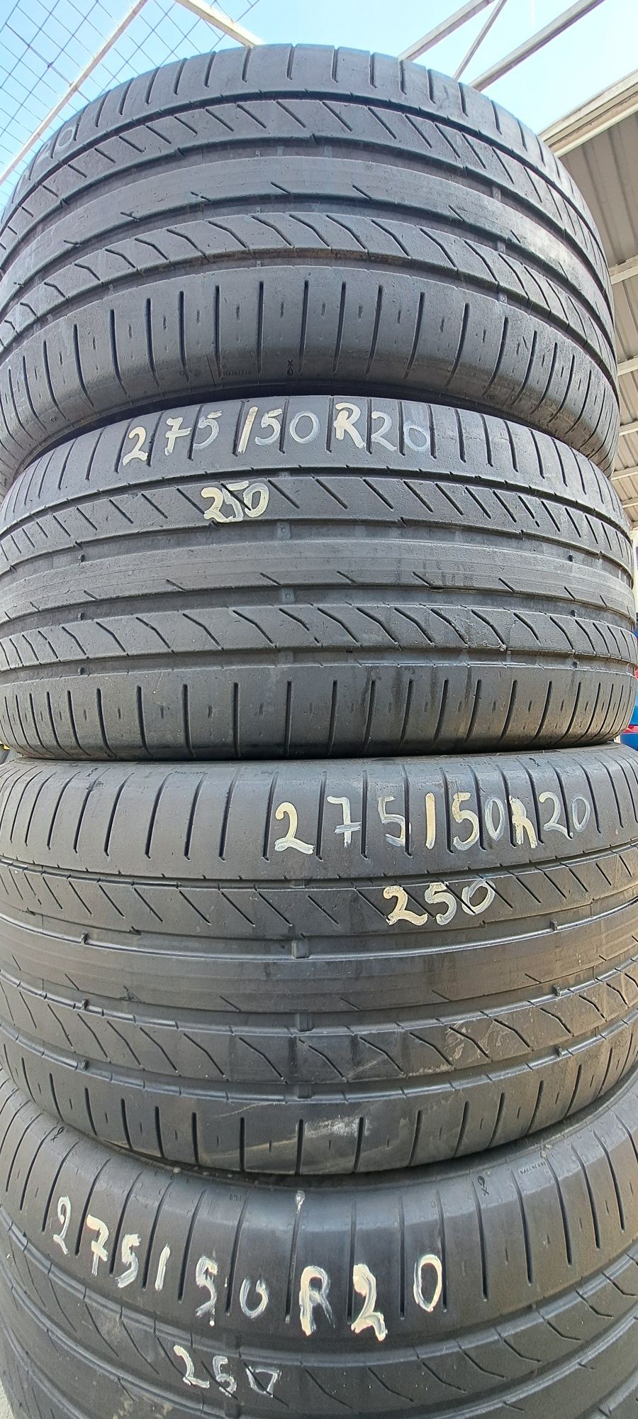 4 anvelope vara 275/50r20 Continental XXL dot 2020 Montaj Gratuit