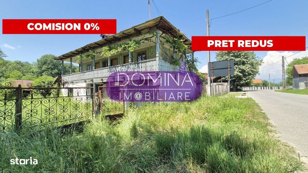 Casa cu arhitectura traditionala si teren generos, in Dragutesti
