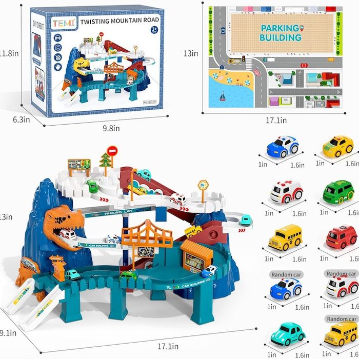 Интерактивна играчка тип състезателна писта със звуци