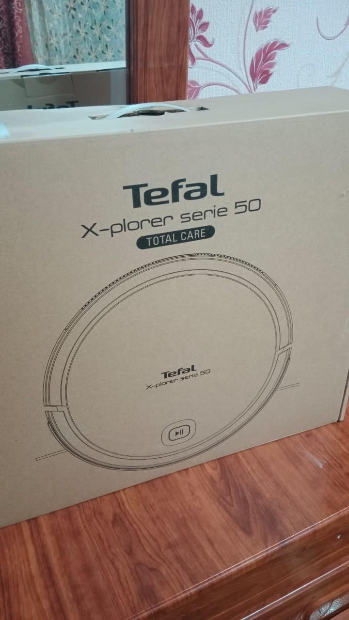 Умный робот пылесос Tefal