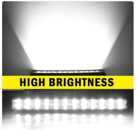 Led Bar 9D Super Slim 202w , 2 RAW Spot Si Flood