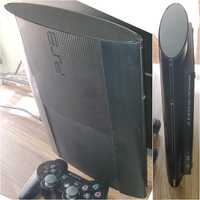 Playstation 3 modat, 320 gb + controller + jocuri ps3 (Gta 5, Fifa 19)