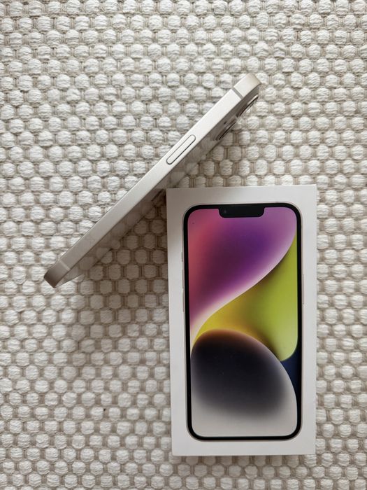 iPhone 14 Alb 128GB + 5 huse cadou