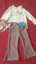 Set/bluză/pantaloni/turban 2 ani