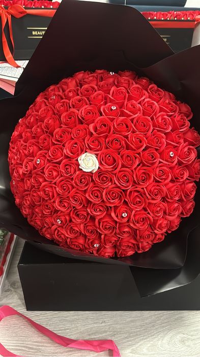 Aranjamente flori sapun