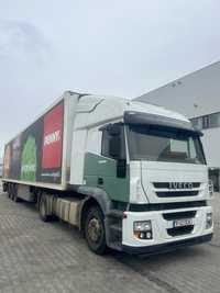 Vând ansamblu cap tractor iveco stralis cu duba frigo schmitz