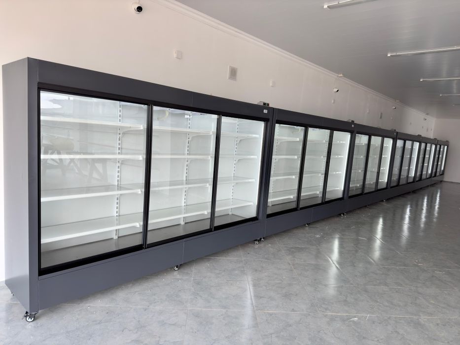 Холодильные горки, Витринные холодильники с выносным агрегатом