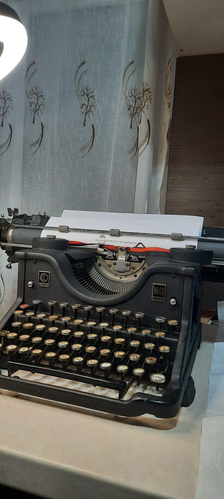 Mașină de scris Olivetti M40 -1931 impecabilă