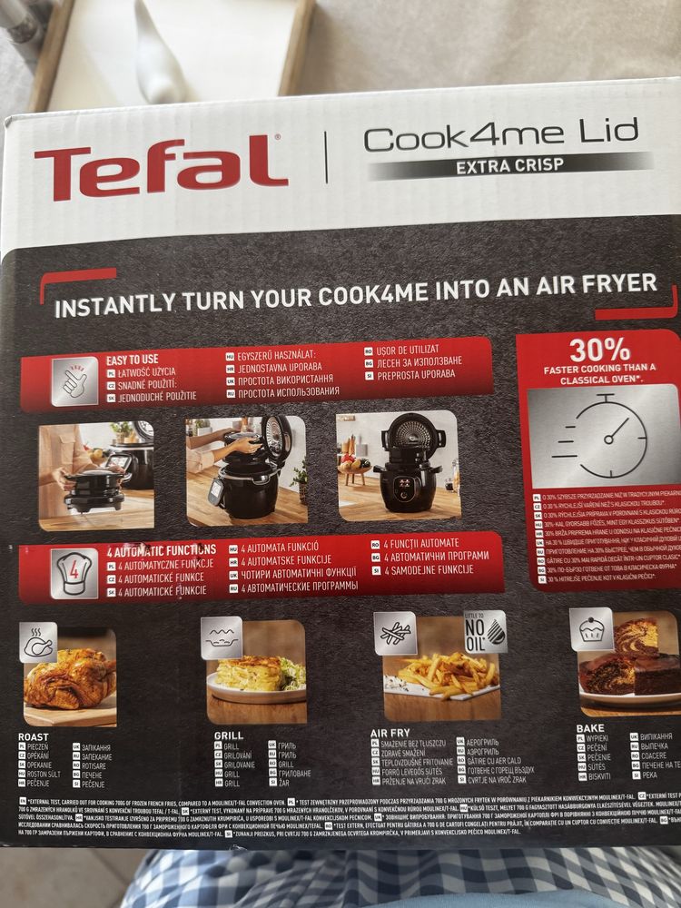 Tefal Cook4Me Lid - запичащ капак