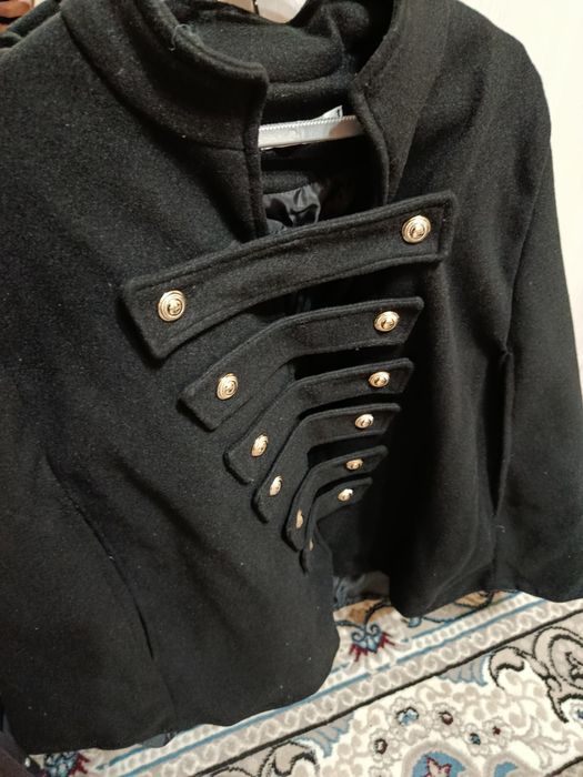 Қора драп  панчо