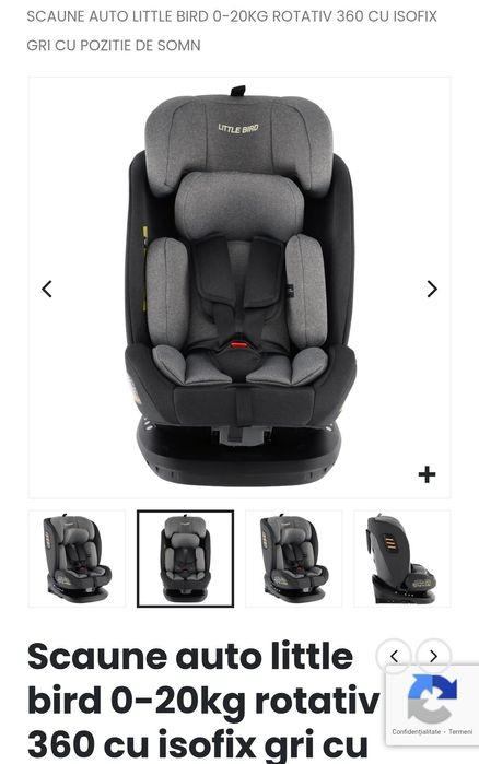Vând scaun auto copii nou