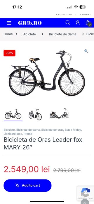 Vand bicicleta dama foarte buna