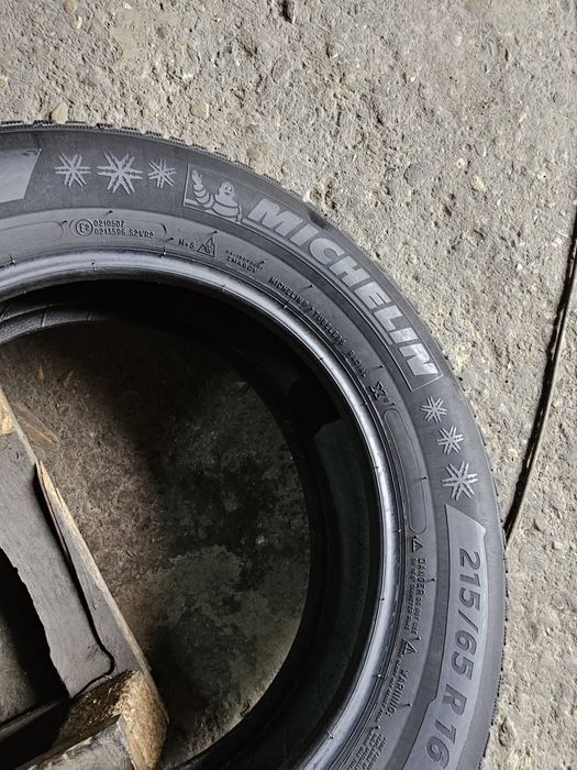4 anvelope iarna 215 65 16 Michelin 2020 6.2mm