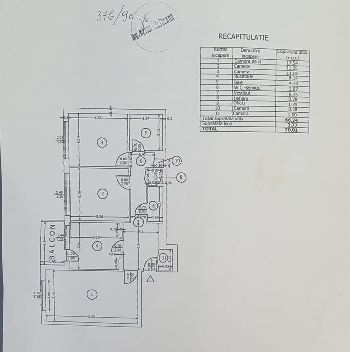 Apartament 3 camere, str. Soldat Croitoru Vasile, acces rapid P.Unirii