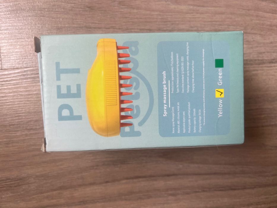 Четка за домашни любимци с пара / Гребен за козина с пара